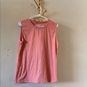 Sleeveless Pink Top